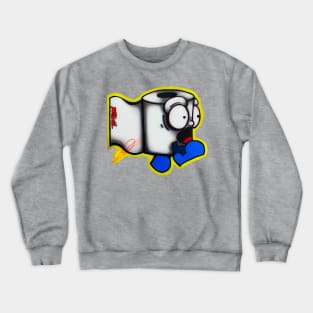 TOILET PAPER RUN Crewneck Sweatshirt